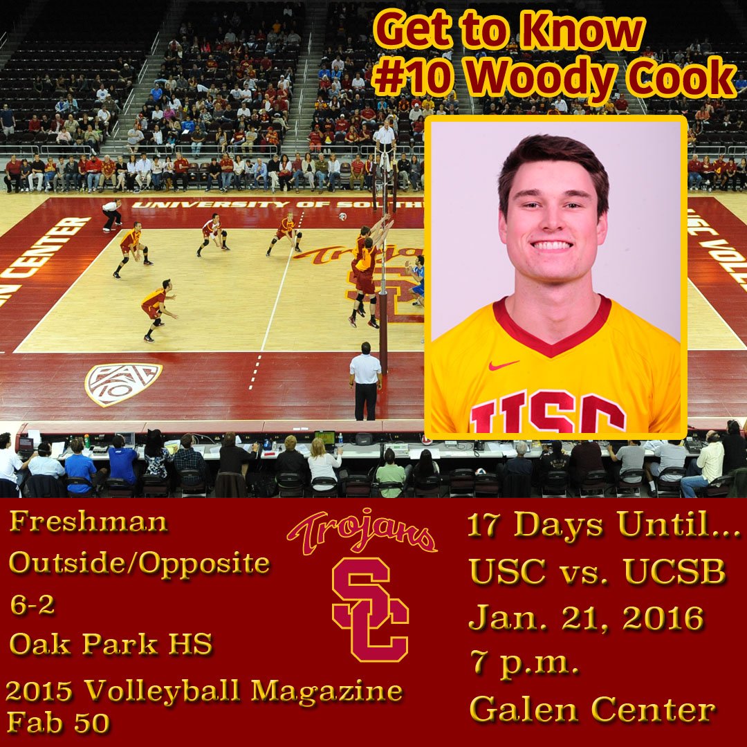 USC Men's Volleyball on Twitter "Just 17 days until USC’s home opener