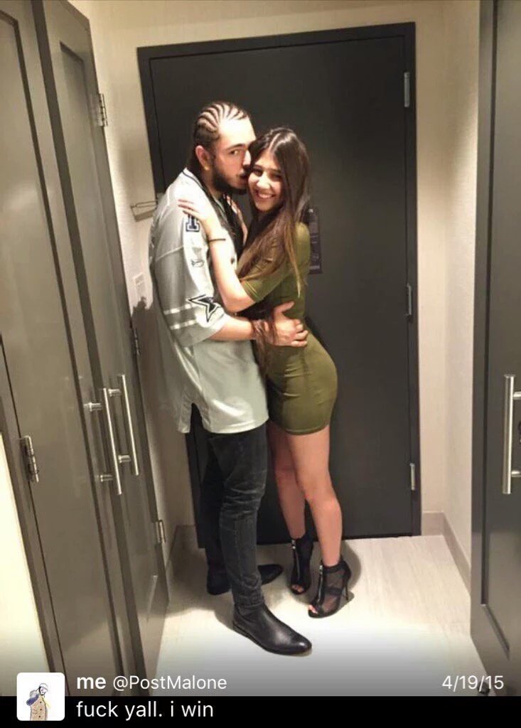 Jack mull on Twitter "Show her off like post Malone shows off his girl