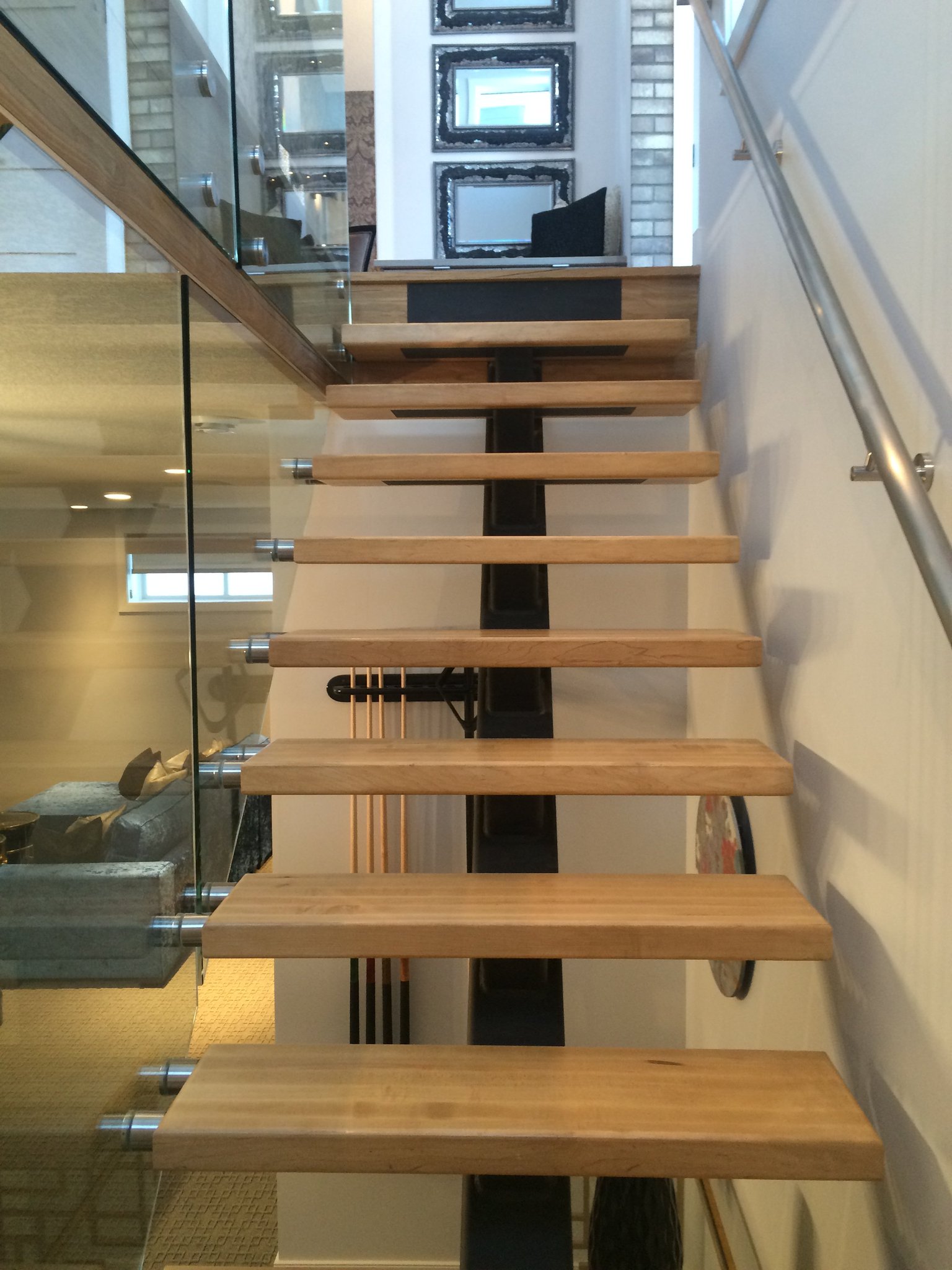 Artistic Stairs Ltd. on Twitter "This steel monostringer stair