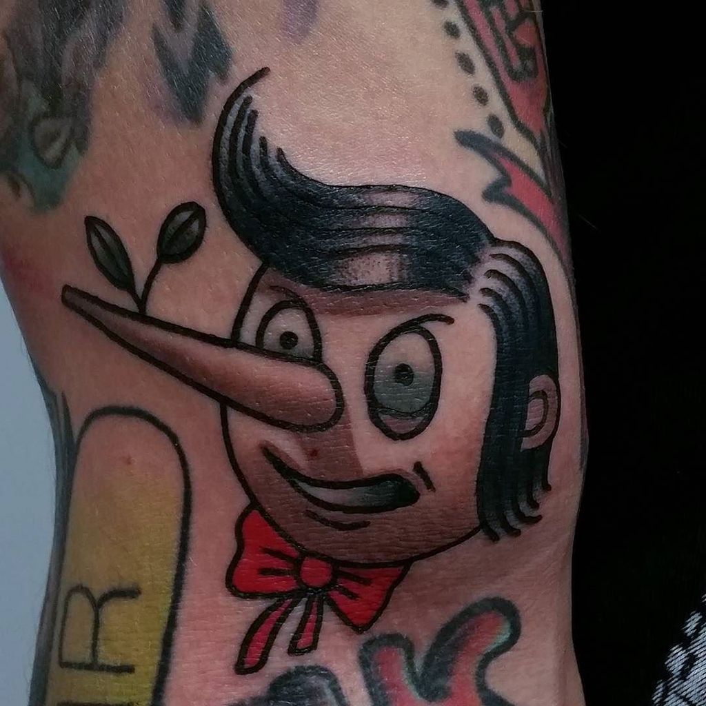 Bartek Kos on Twitter "small gap filler pinokio tattoo