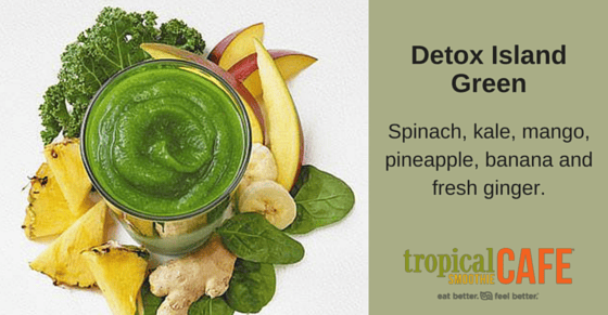 Tropical Smoothie Nutrition Island Green Besto Blog