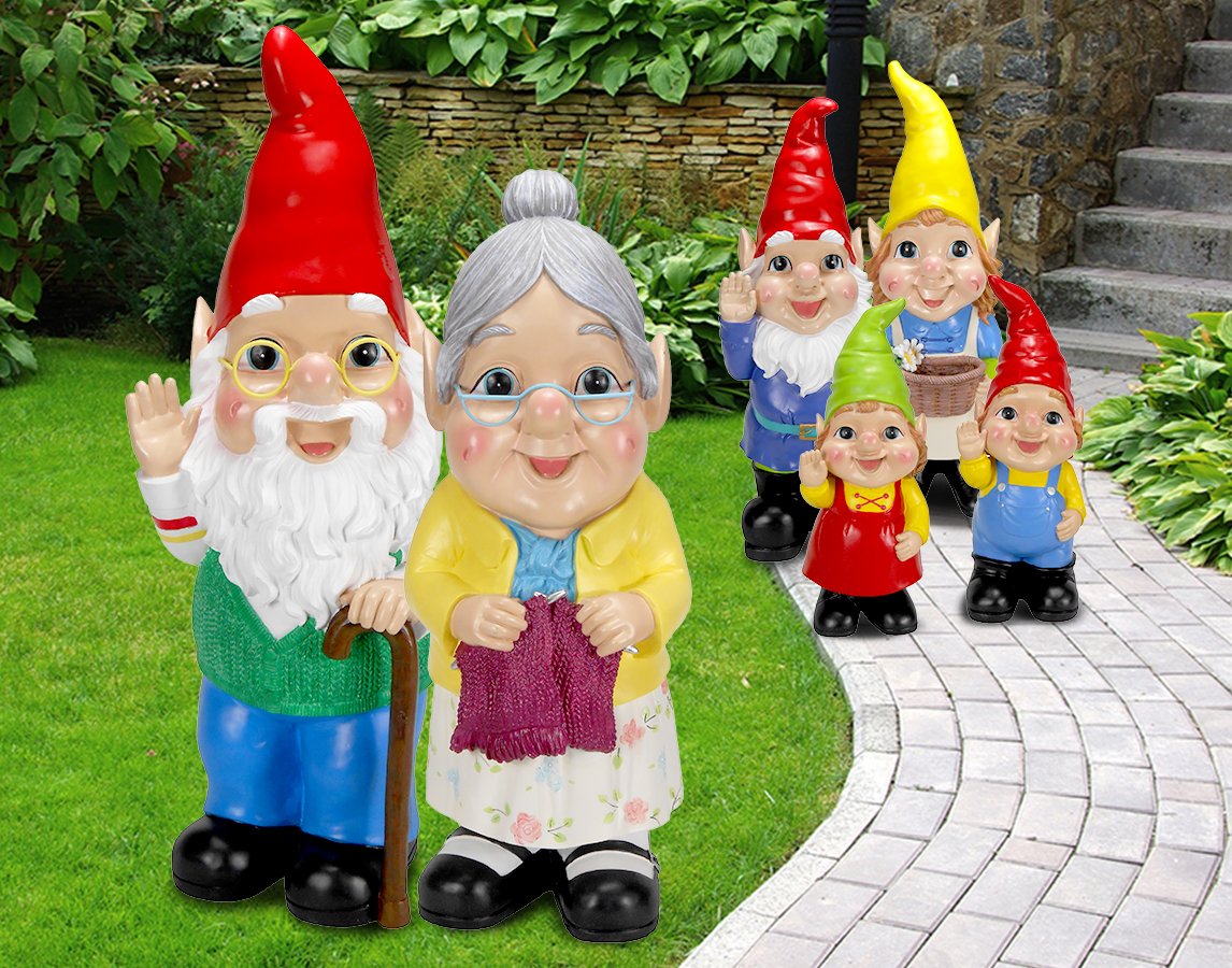 Asda Summer Garden Gnomes