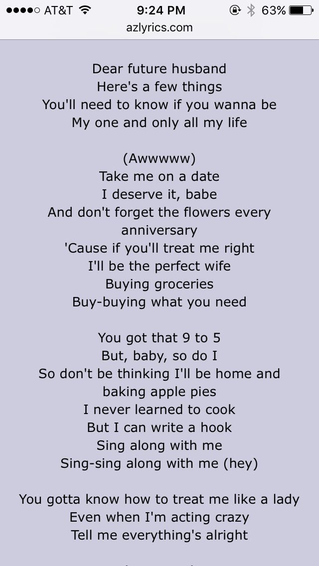 Dear Future Husband Meghan Trainor Lyrics(03)
