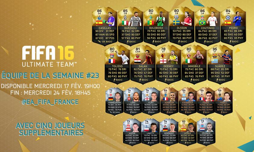 EA FIFA France on Twitter "LuisSuarez9 noté 96, CorentinTolisso et