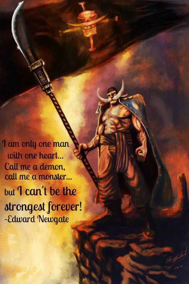 Anime Quotes On Twitter: "Edward Newgate - Whitebeard (One Piece) Https://T.co/Fgjhpeipfm" / Twitter