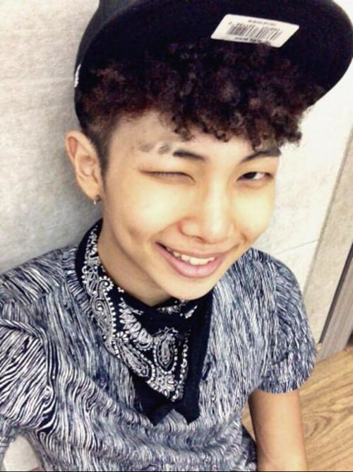 Which Bts rapper member did curly hair better? allkpop Forums