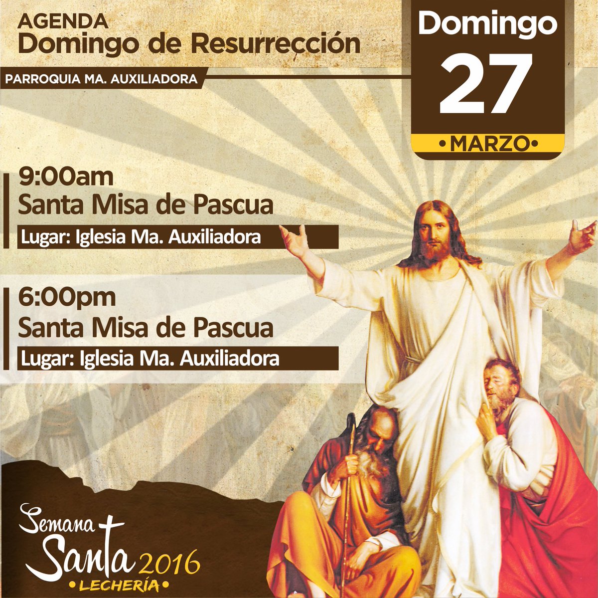 Gustavo Marcano. on Twitter "Buenos días! Felices pascuas