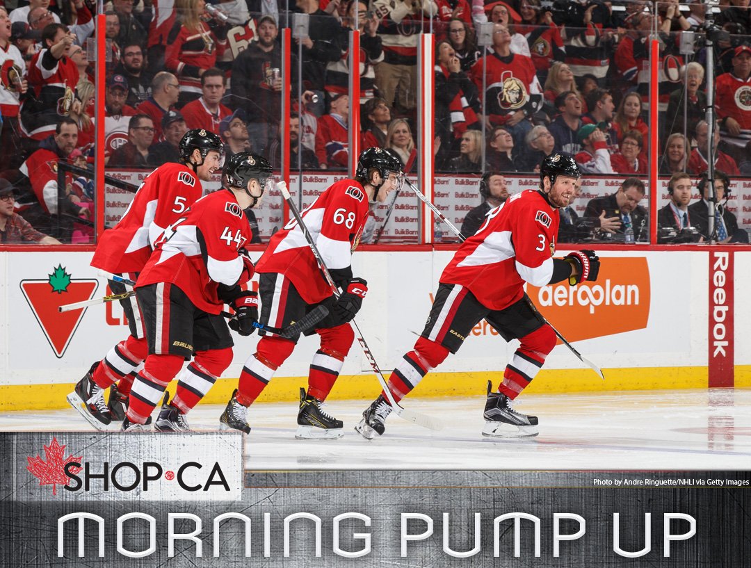 It's a Sens game day! The Sens host the Penguins tonight at 730 p.m