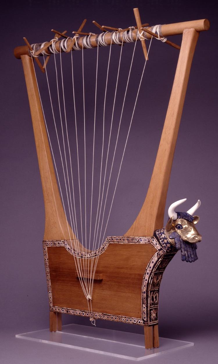 IRAQesque on Twitter "Sumerian harp / lyre. The most
