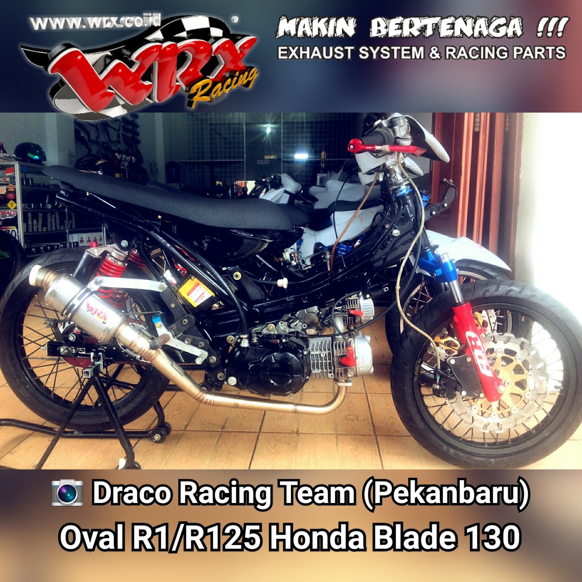 ٹوئٹر \ Wrx Exhaust Indonesia Twitter پر۔ "Knalpot Balap Blade 130Cc (Road Race / Drag). #Wrxexhaust #Wrxexhaustracing #Wrxracing #Exhaustsystem Https://T.co/0Nztzrcbm8"