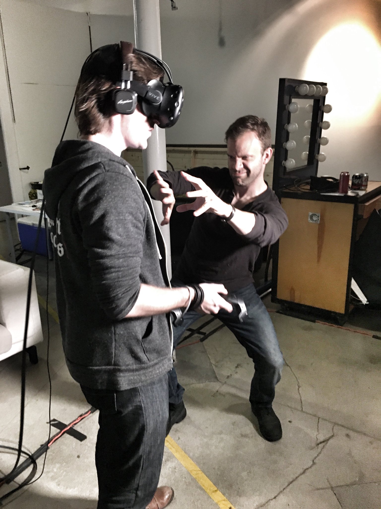 Liam O'Brien on Twitter "VR is magic. TableTopDay…