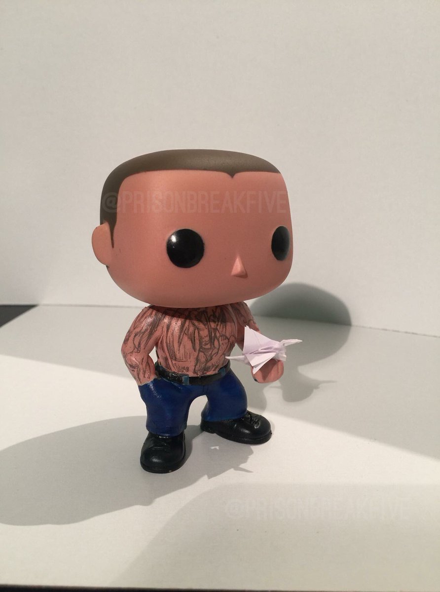 Prison Break on Twitter "Voici ma funko pop crée par moi meme ! 😀