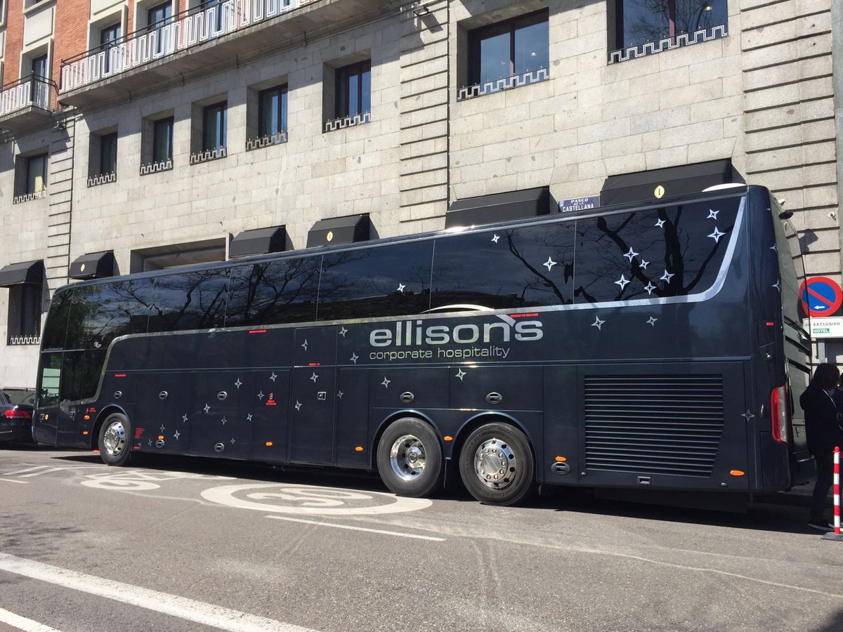 Manchester City Team Bus
