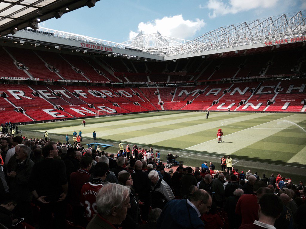 Part of Manchester United's Old Trafford stadium evacuated ITV News