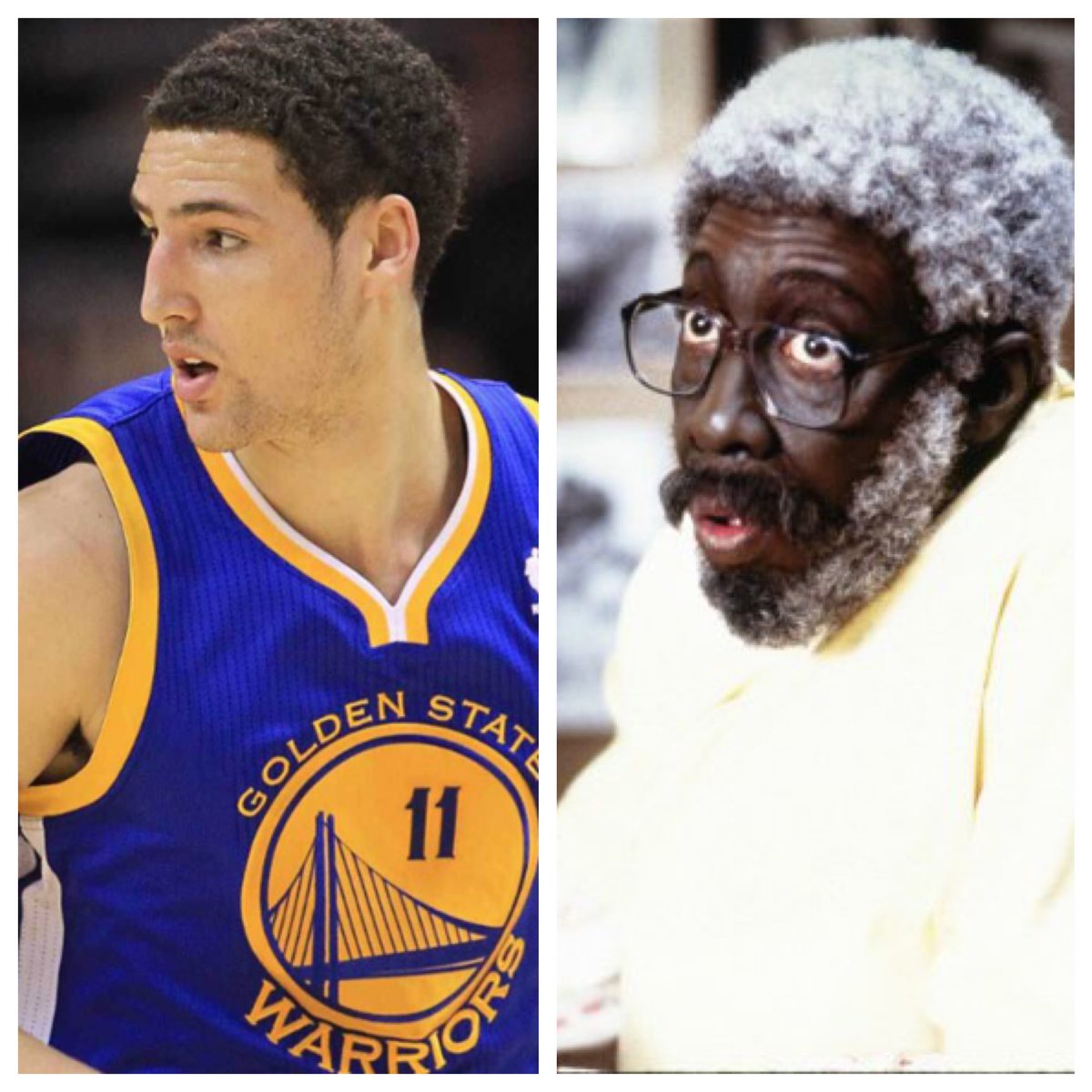 "Momma named him KLAY, immo call him Klay"! What a FANtastic game. warriors win! It's going to