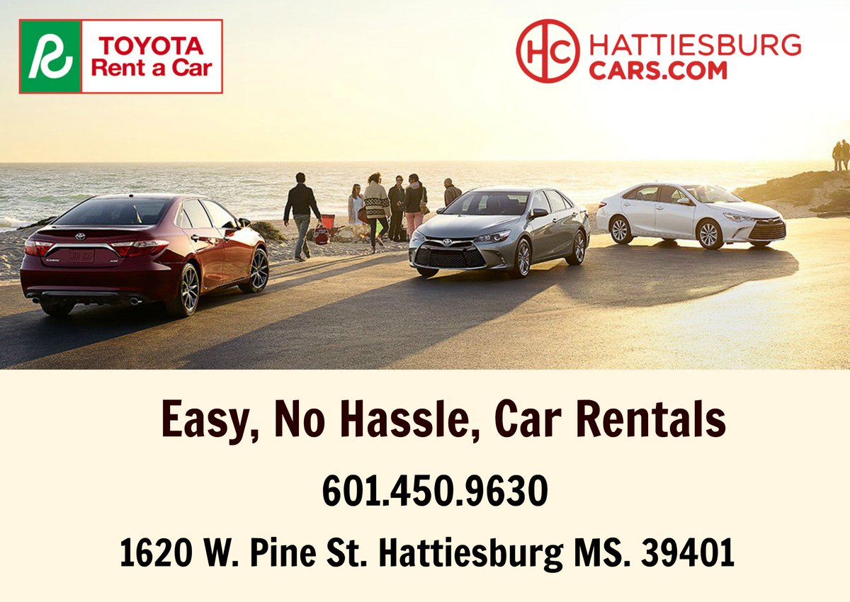 Hattiesburg Cars on Twitter "Rent for less at Hattiesburg Cars! https
