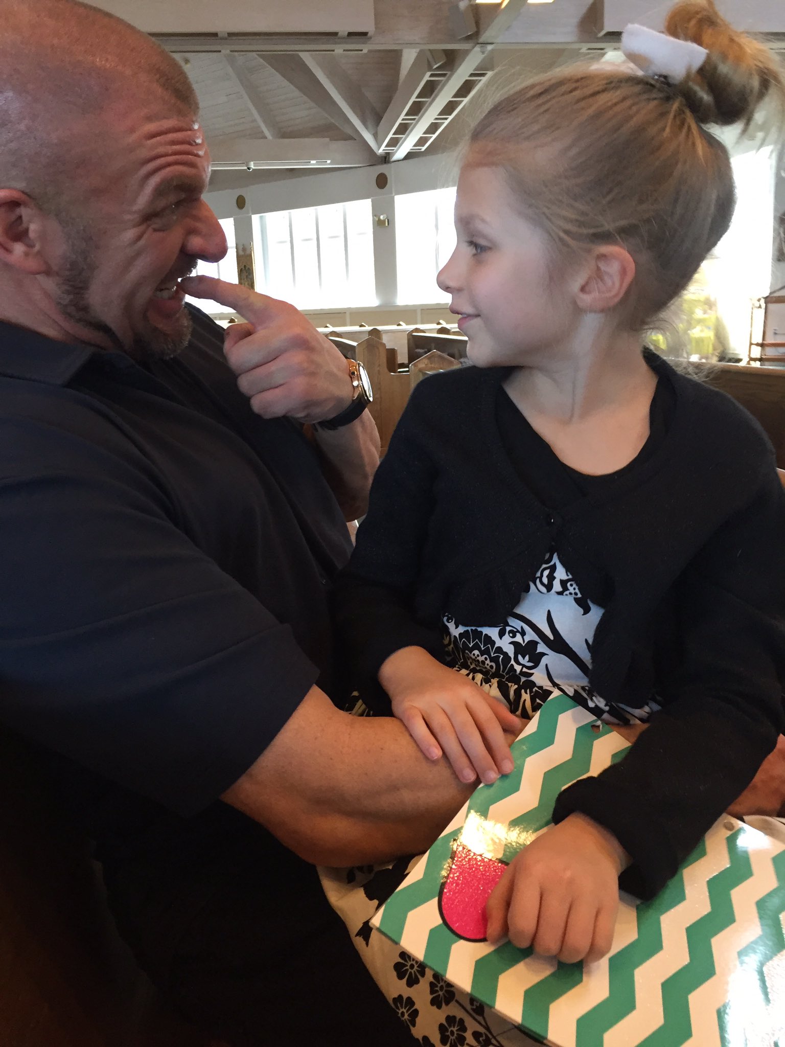 Stephanie McMahon on Twitter "To TripleH who helps w projects, gives