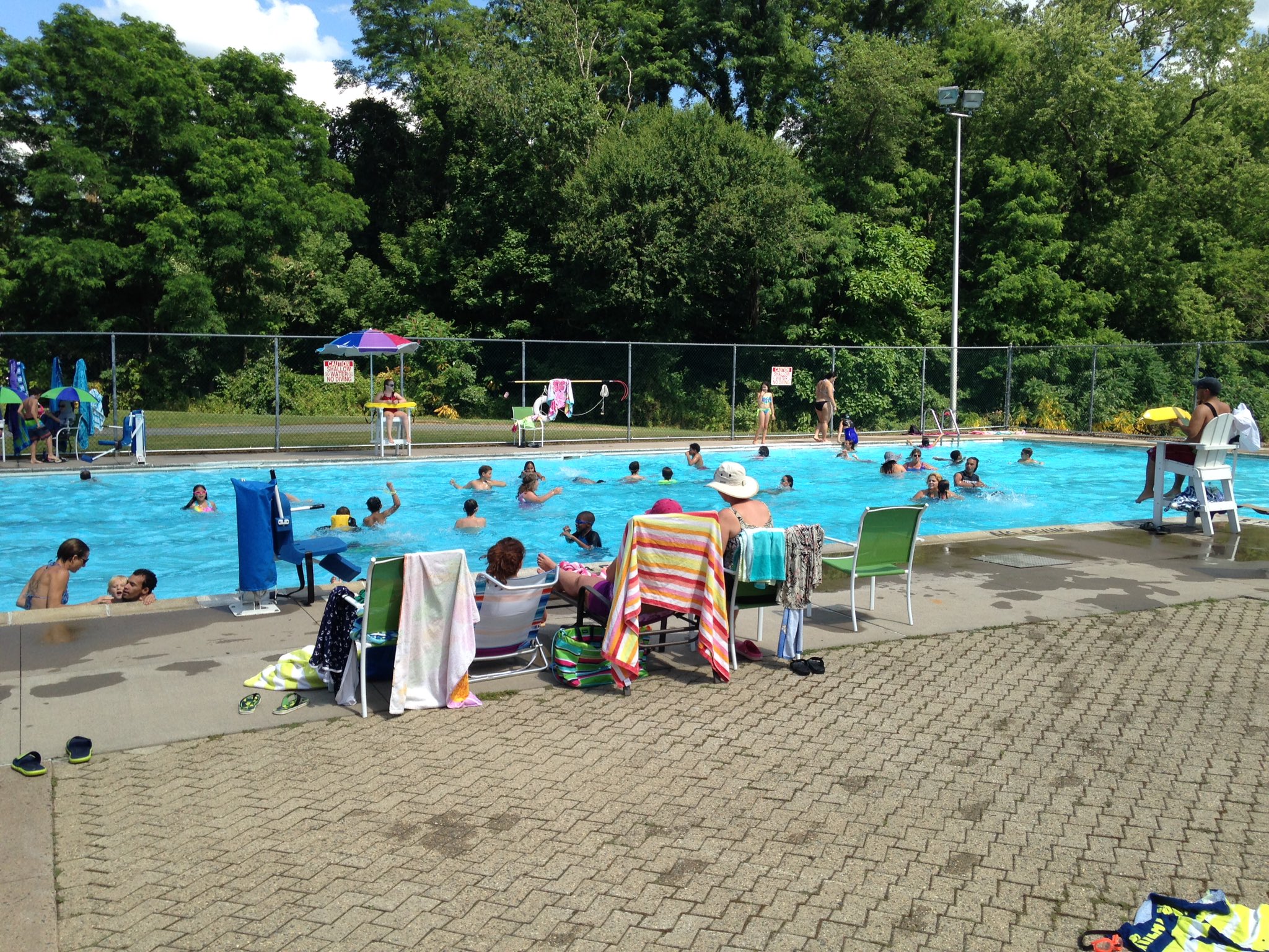 Town of Windsor, CT on Twitter "All in for open swim at Welch Park