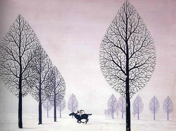 Thijs Jansen On Twitter Rene Magritte Le Jockey Perdu 1948 Via Fermi Lloret