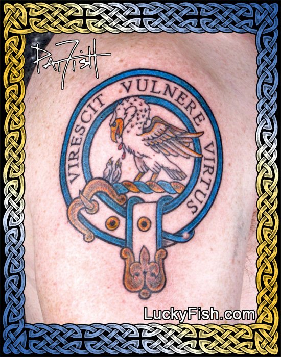 Pat Fish's Luckyfish On Twitter: "#Scottish #Clanbadge #Tattoo, Like A #Familycrest, But Cooler. #Heraldry #Heritage #Celtic Https://T.co/2Q5Lfrhhsp Https://T.co/T2Ejujfxrk" / Twitter 700_x_550_jpg