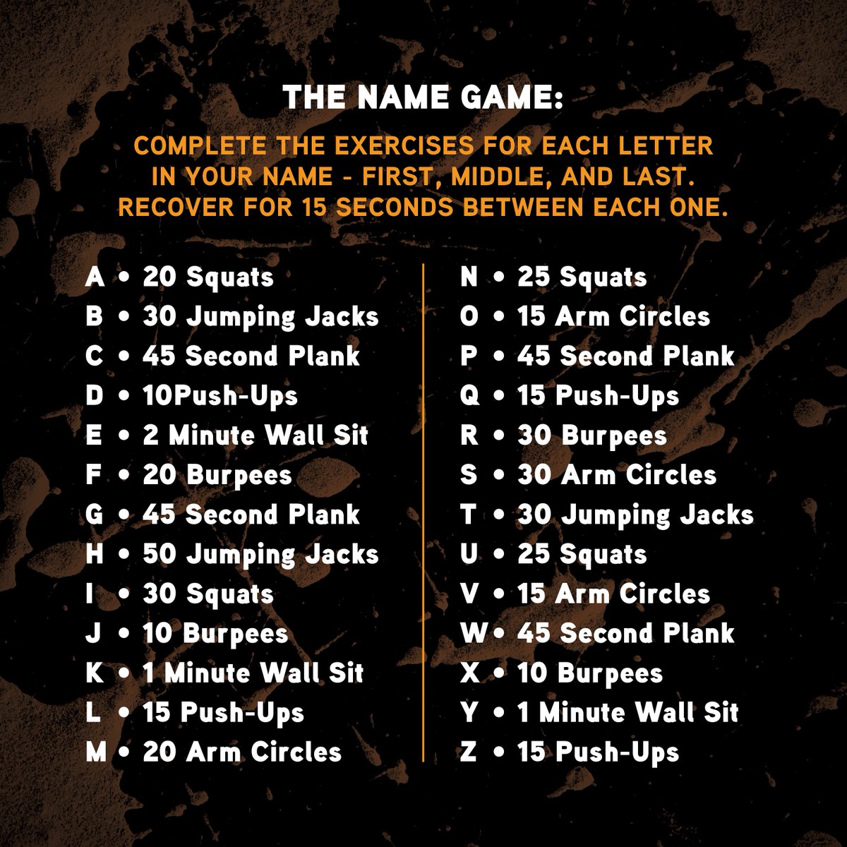 First Letter Last Letter Game