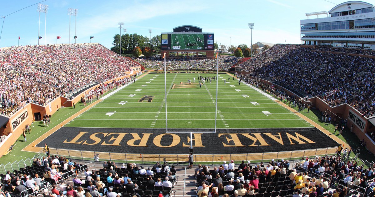 Wake Forest Football on Twitter "Wake Forest to Add StadiumWide
