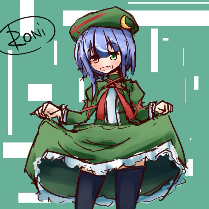アニメ画像について 心に強く訴えるオッドアイ イラスト綺麗