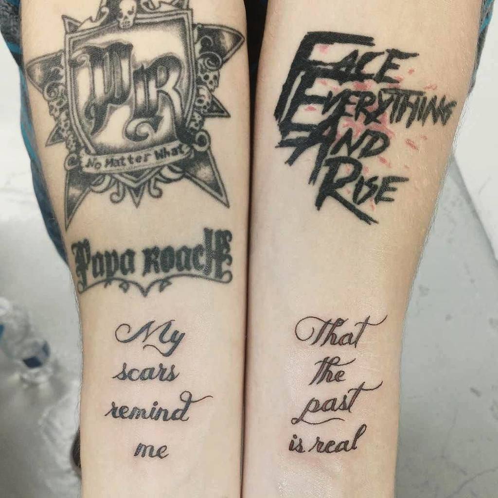 Jerry Horton On Twitter: "#Repost @Noahbingaman ・・・ 5 Papa Roach Tattoos And More To Come! This Music Has Saved My Life!! #Paparoach #Jacoby… Https://T.co/6Kdrqvlilf" / Twitter 1024_x_1024_jpg