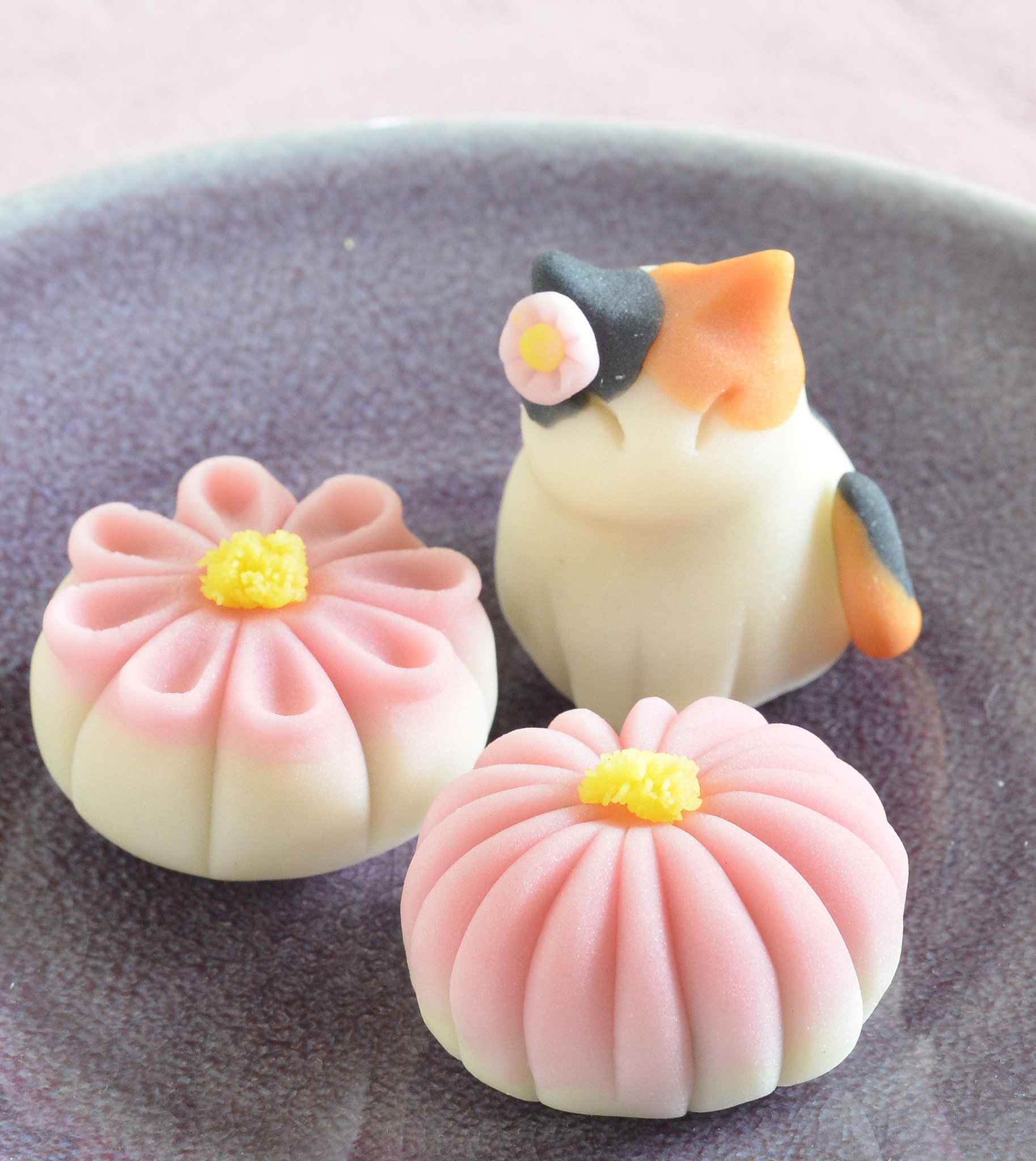 よみうりカルチャー自由が丘 on Twitter "『Lauraのねこ練りきりと季節の和菓子』10/28(金)1400～1600 簡単