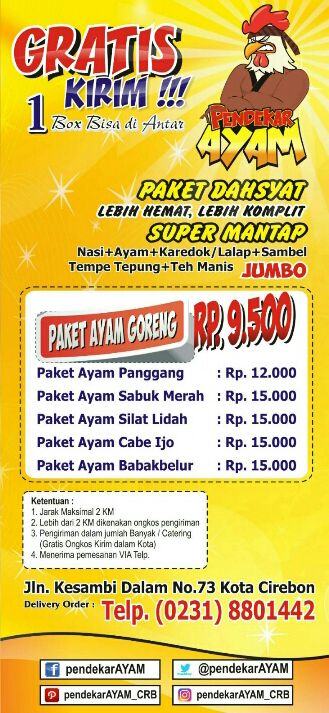 Aneka Ayam Cirebon On Twitter Gage Diorder Hihi