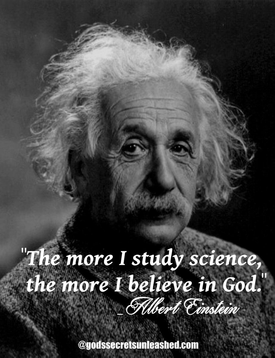 Awasome The More I Study Science The More I Believe In God Ideas Twitter 上的Sherolynn Braegger：""The More I Study Science, The More I Believe In God." _Albert Einstein #Quantum #Consciousness #Enlightenment #Spirituality #God #Science Https://T.co/Qrvxwrksci" / Twitter