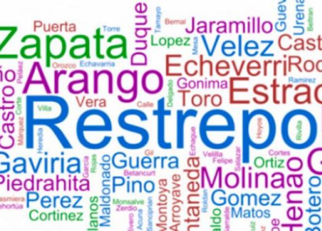 TopBLU Los 50 apellidos más comunes en Colombia, ¿está el suyo