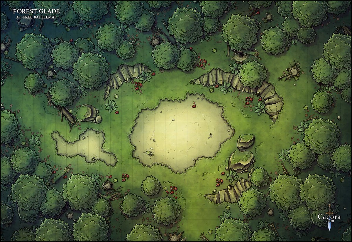 World Maps Library Complete Resources Dnd Battle Maps Forest