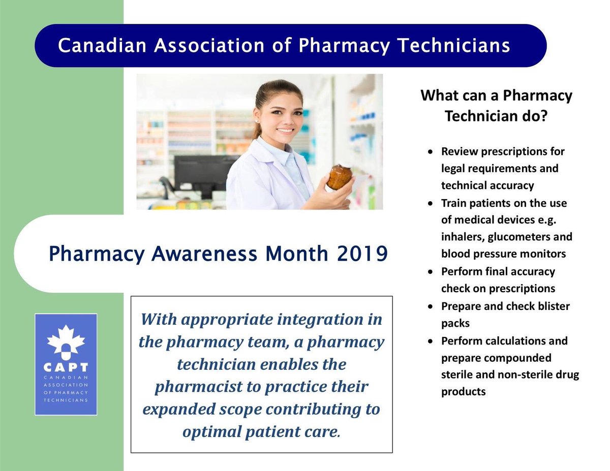 How Long Does It Take To A Pharmacy Technician In Canada