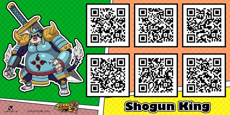 James Yo Kai Watch 3 Legend Coin Qr Codes