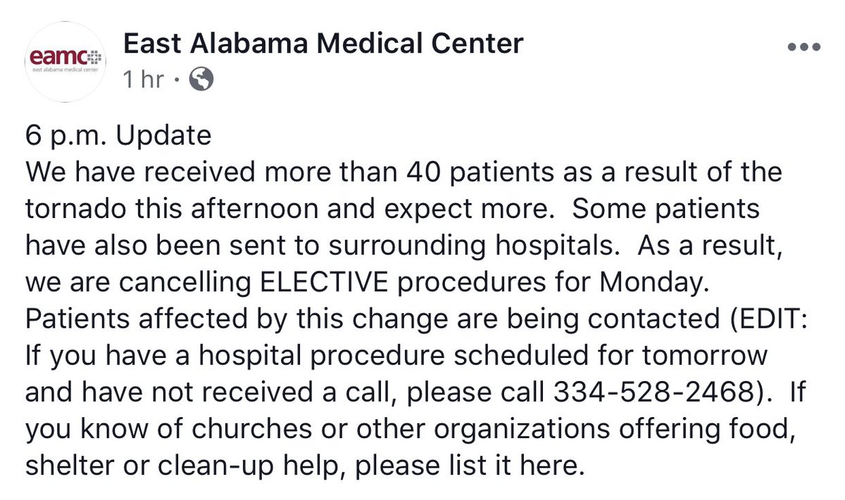 James Spann on Twitter "From East Alabama Medical Center in Opelika…