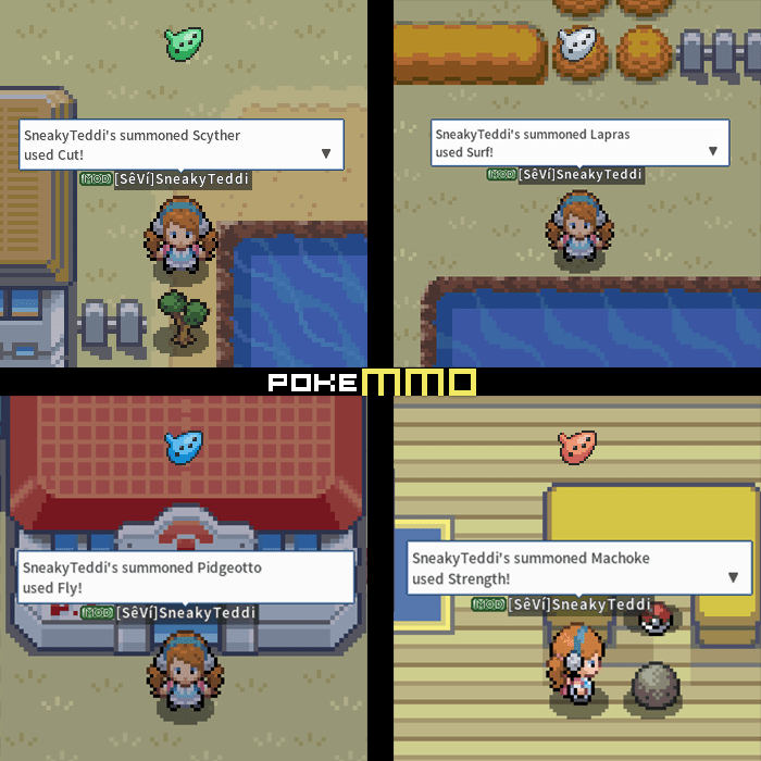 PokeMMO on Twitter "Tired of needing a HM user? We have Ocarinas! D Cut, Fly, Surf, Strenght