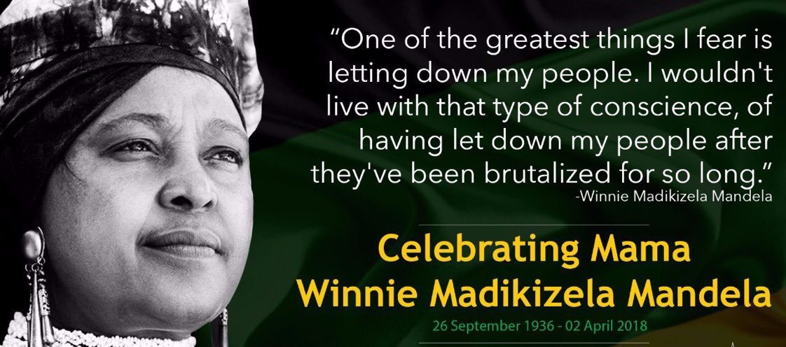 Winnie Mandela Lives on in South Africa Madam Madiba