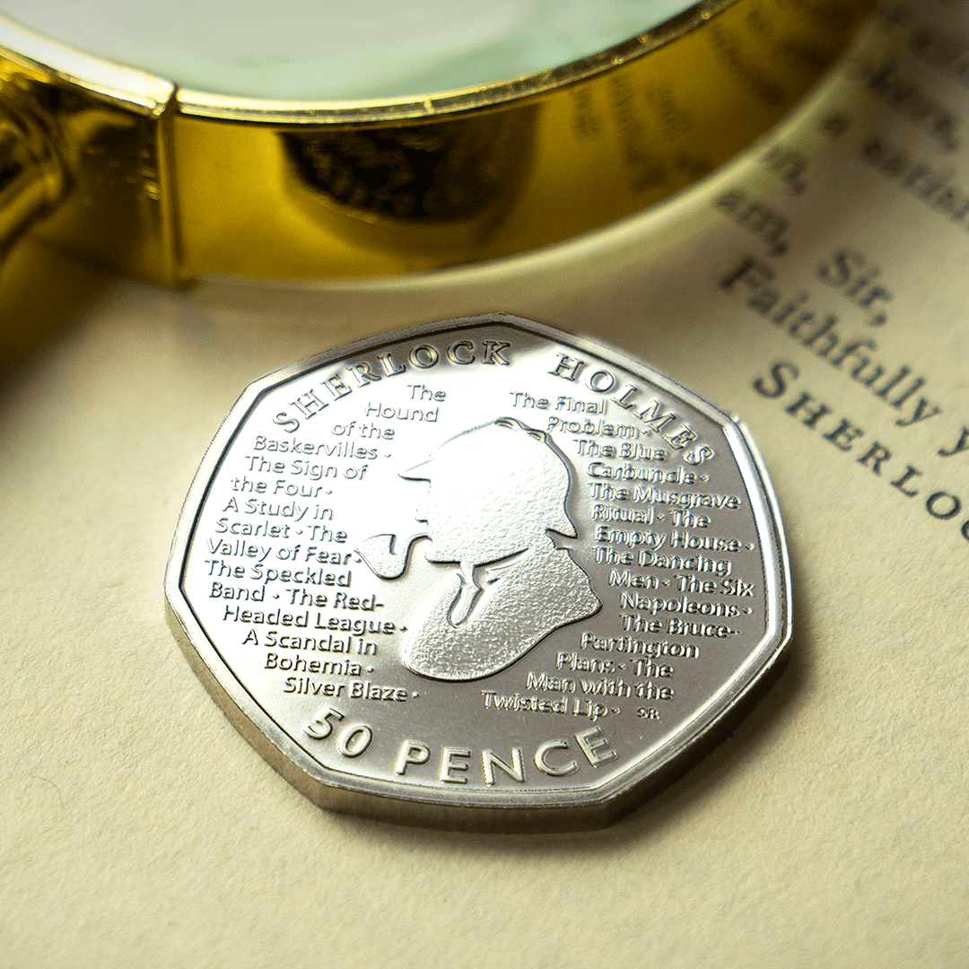 Sherlock Holmes 50p 2019 Change Checker Apartment Home Decor