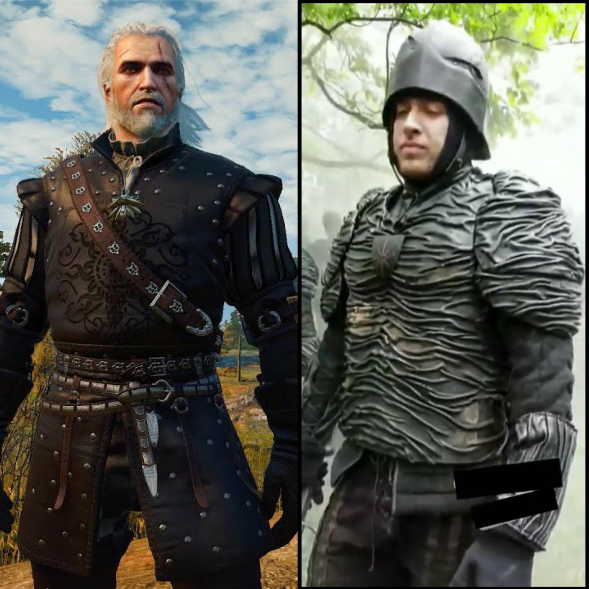 Witcher 3 Nilfgaardian Armor Love Meme