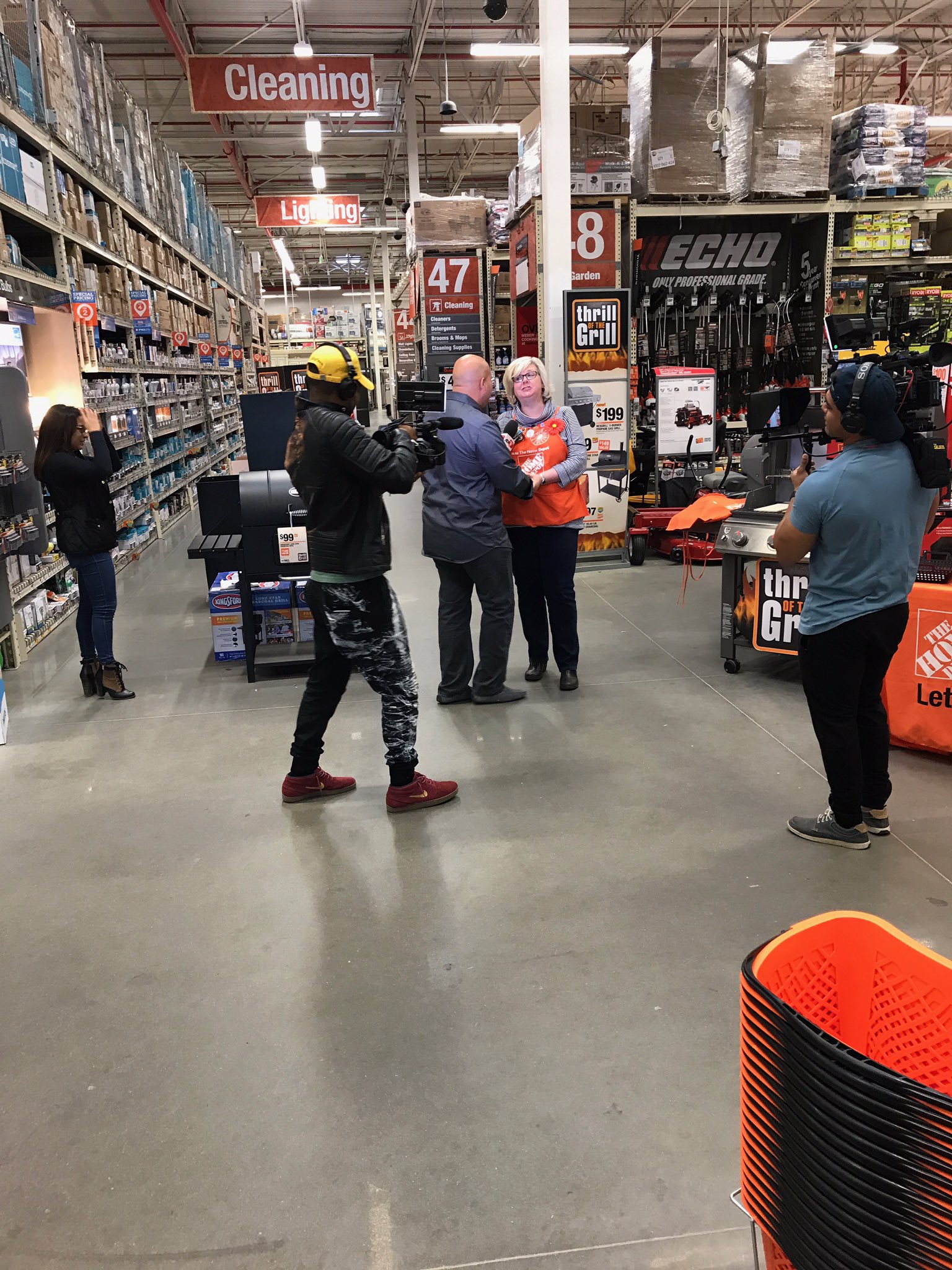 Smithtown Home Depot on Twitter "Meg "thrill of the grill" ready for