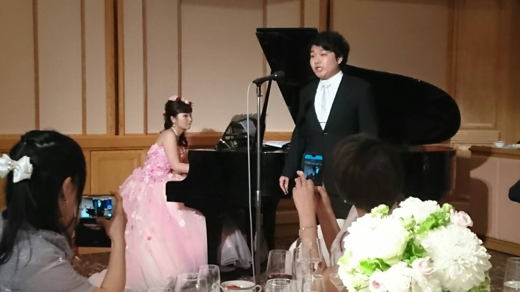 寺島 弘城 on Twitter "今日は帝国ホテルで姉の結婚式でした☺️いや〜ほんまおめでとう そして披露宴では歌を姉の伴奏で歌いました🎵…