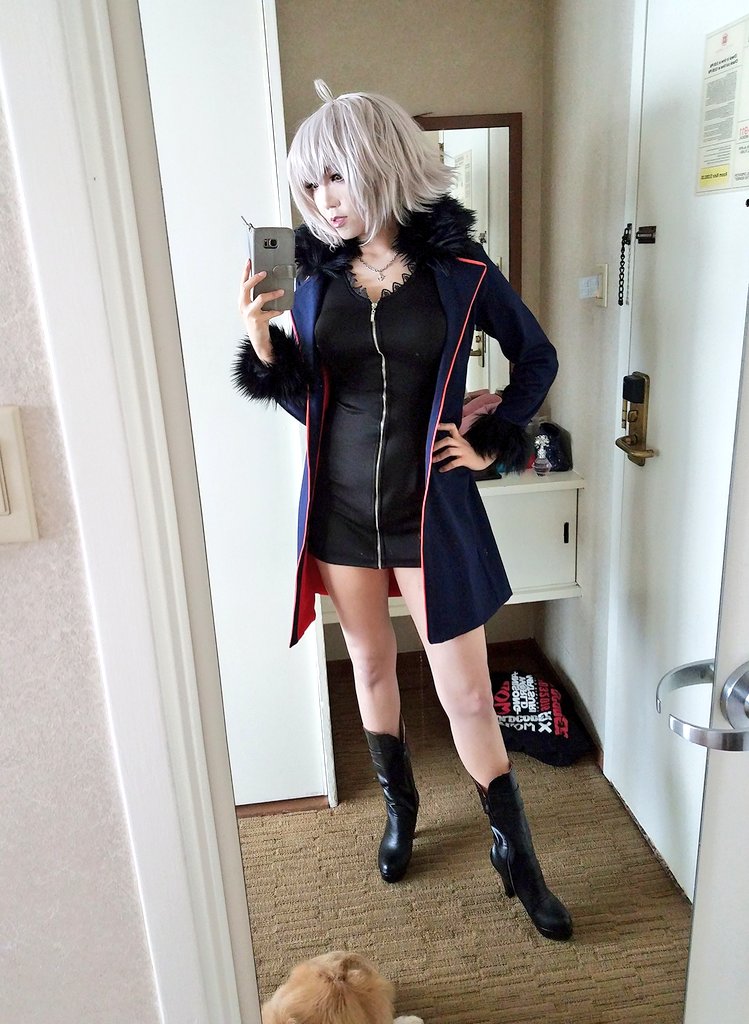 【 2B ver.2 WIP】 on Twitter "Shinjuku Jeanne Alter, done! (๑•̀