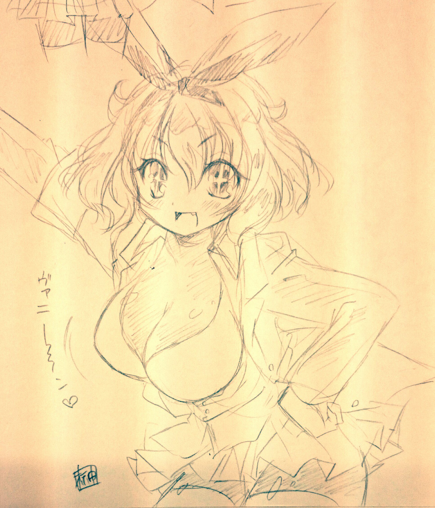 榊りく🍅🍚11/3でんふぇす(駅19) on Twitter "こないだのらくがきヴァニィにたくさんのいいねRTを