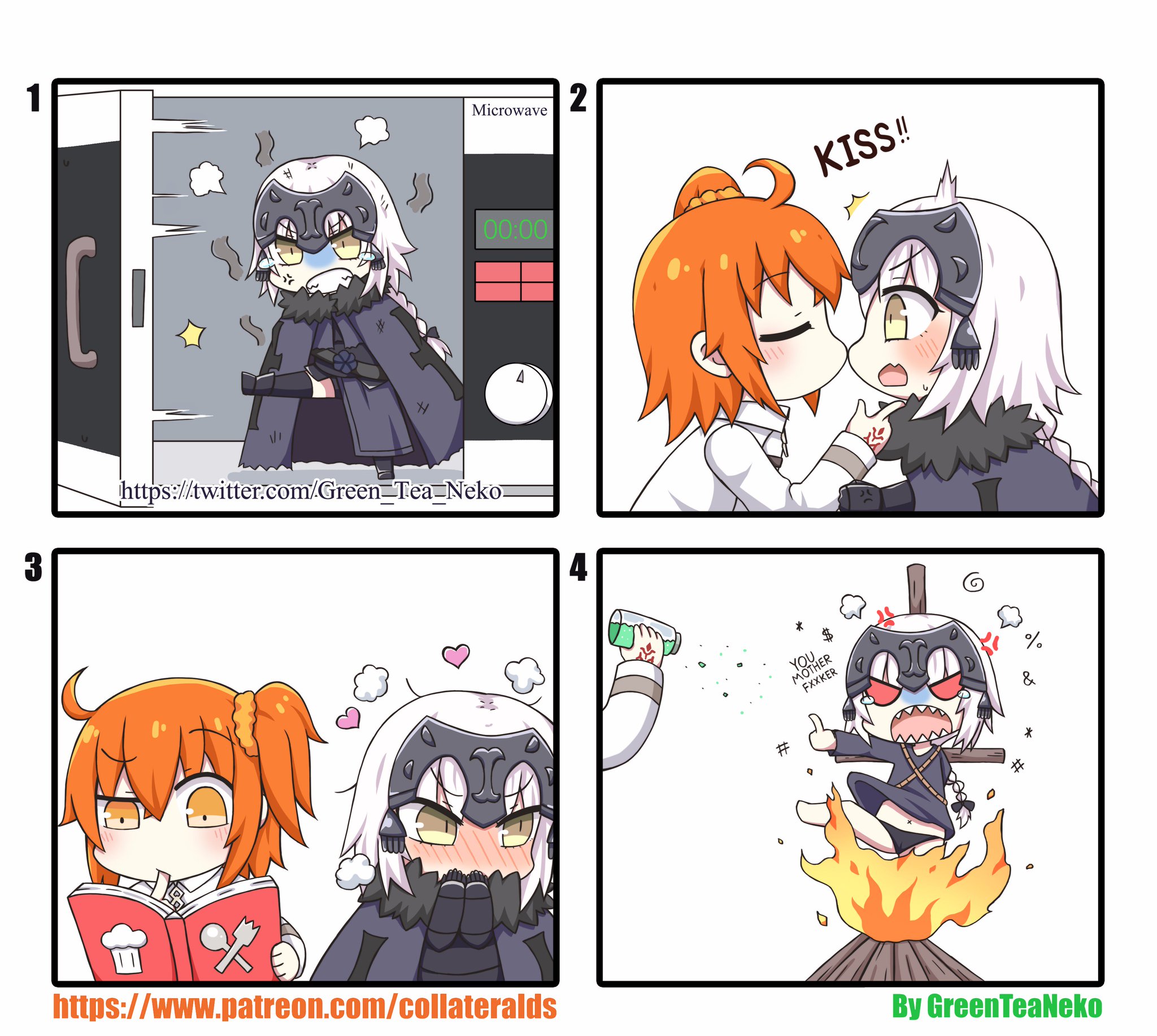 GreenTeaNeko on Twitter "Fate Grand Order Jeanne2 FGO 贞德Fate Grand
