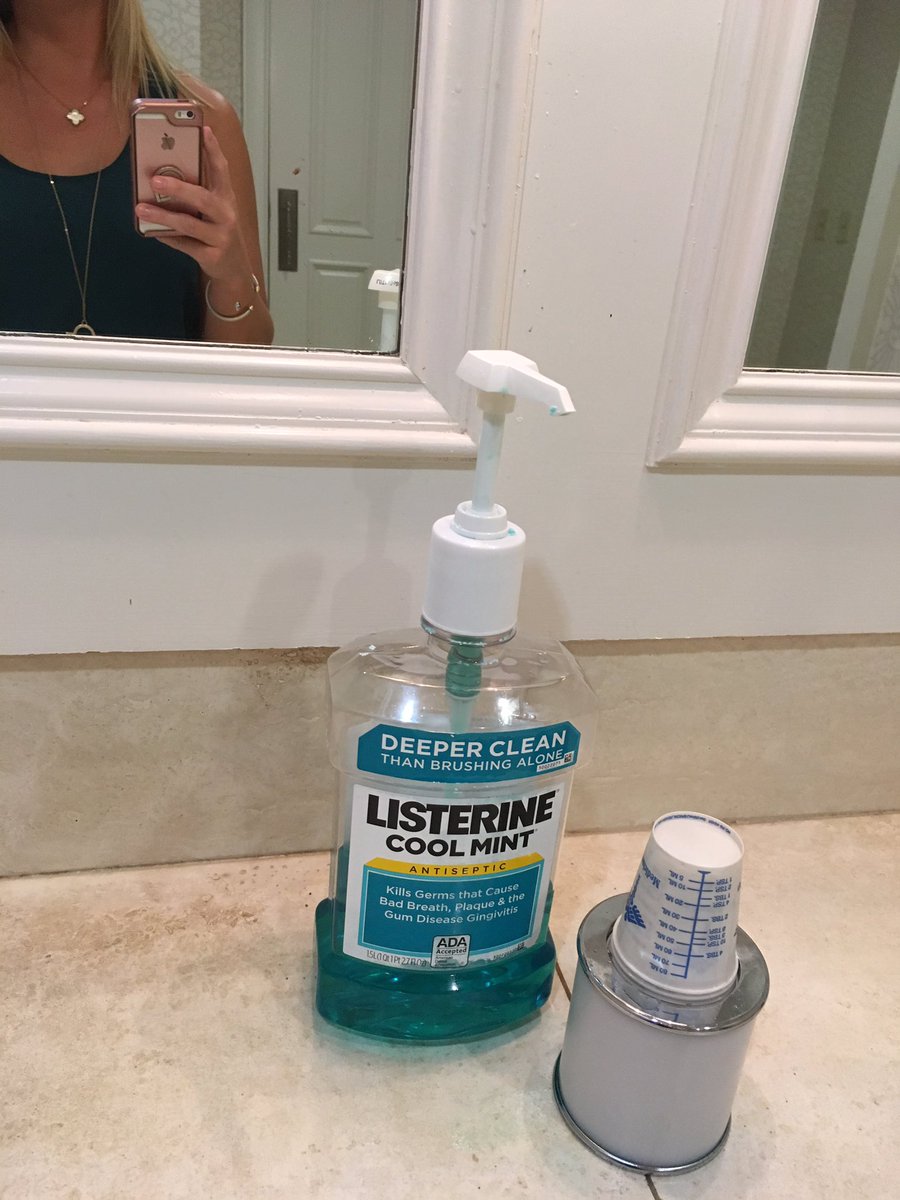 Listerine Pump Dispenser Mod, Hack, Fix Costco Listerine