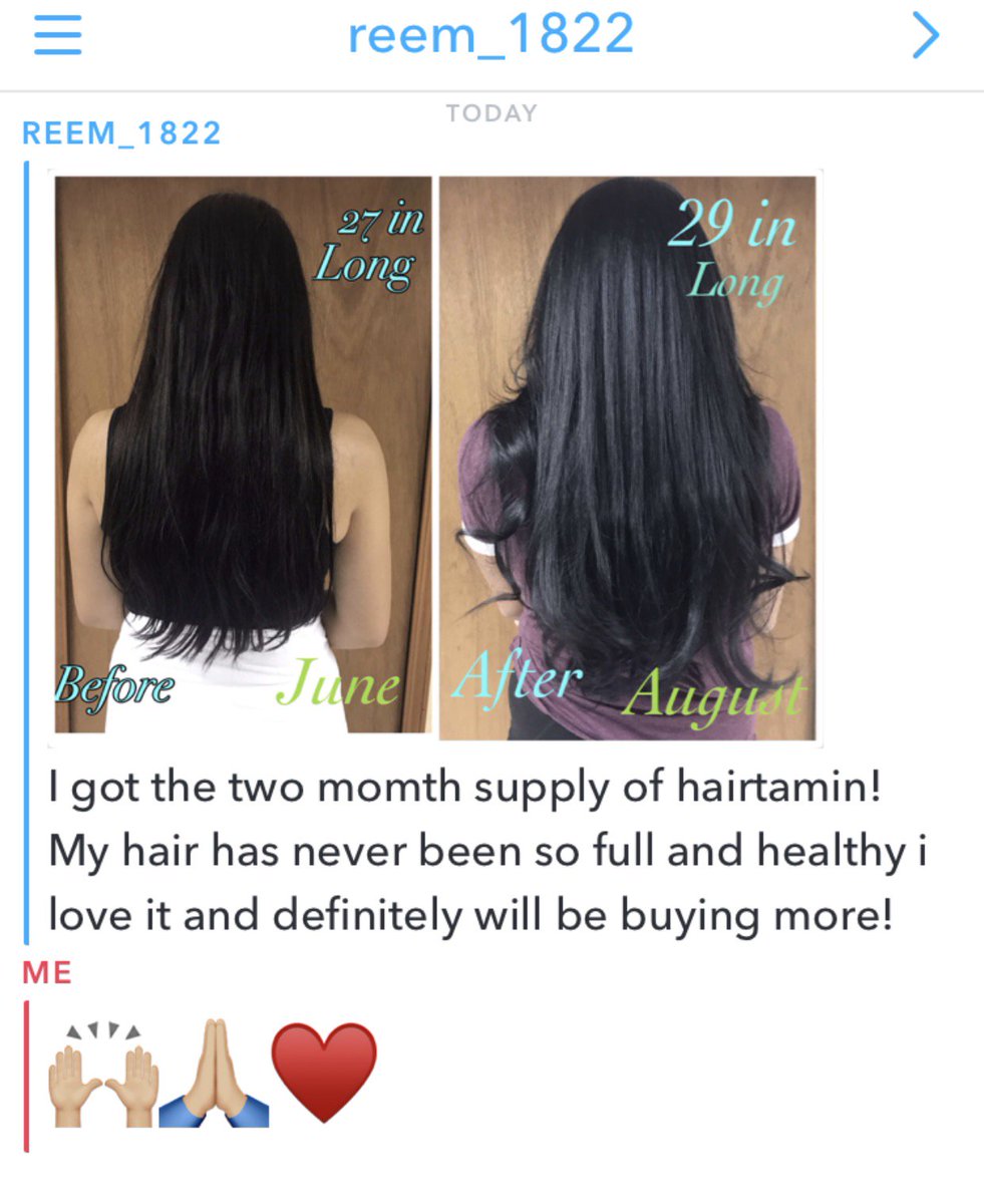 Hairtamin on Twitter "RealResults of a beautiful customer! begin your