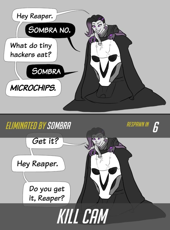 Overwatch Overload on Twitter "Someone's going to get it by the look