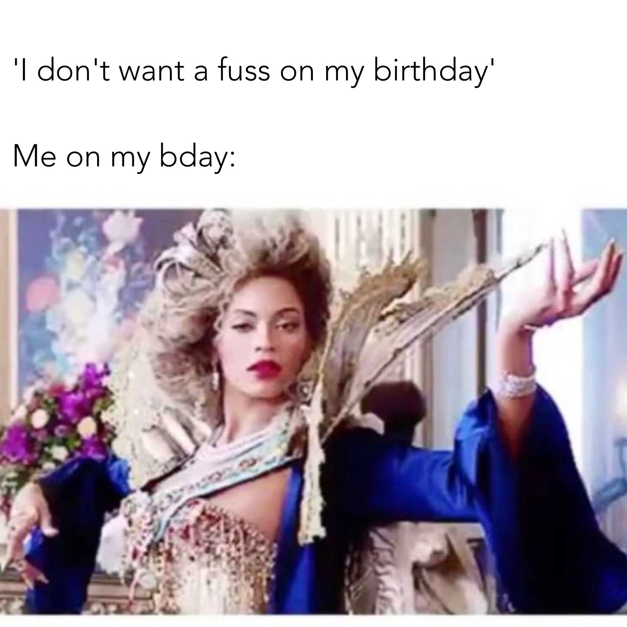 Beyonce Birthday Meme