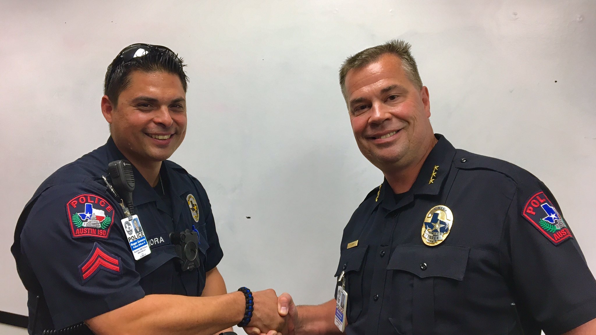 Austin ISD Police on Twitter "Congratulations to Corporal Roger Zamora